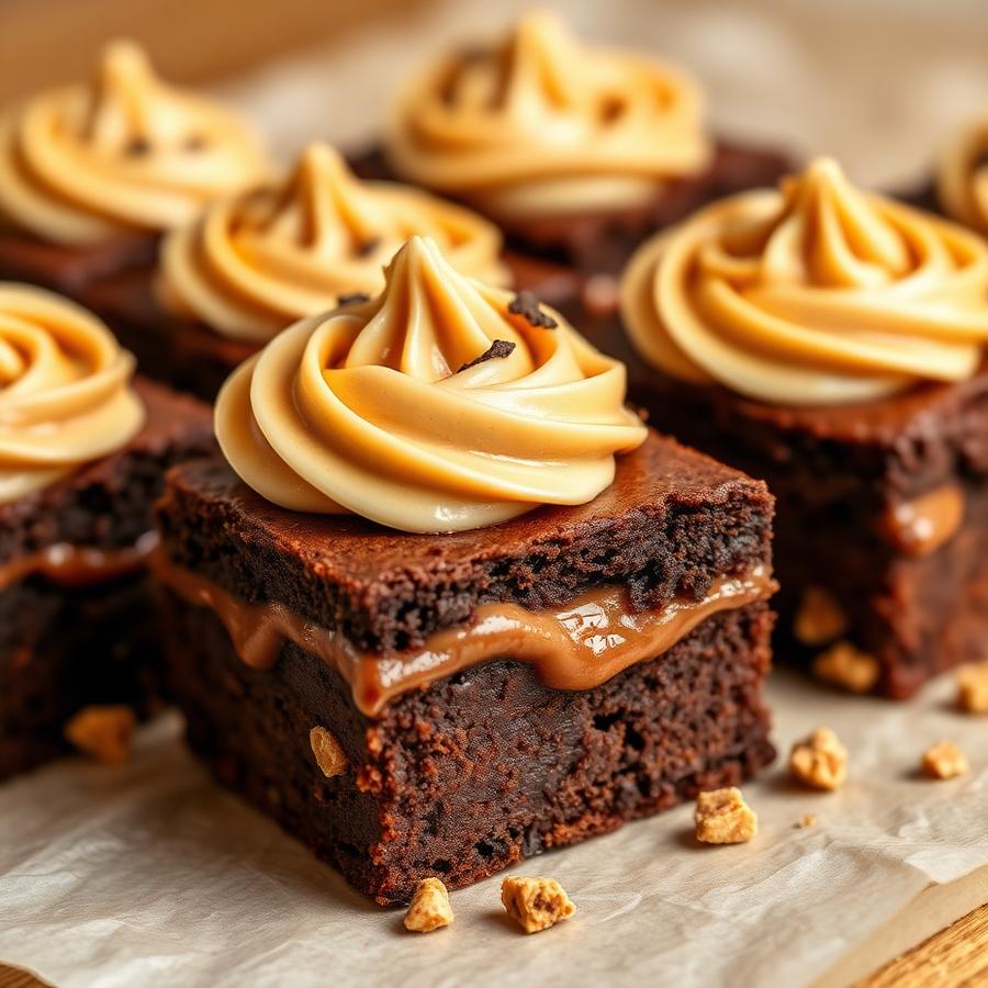 Nutella Biscoff Brownie